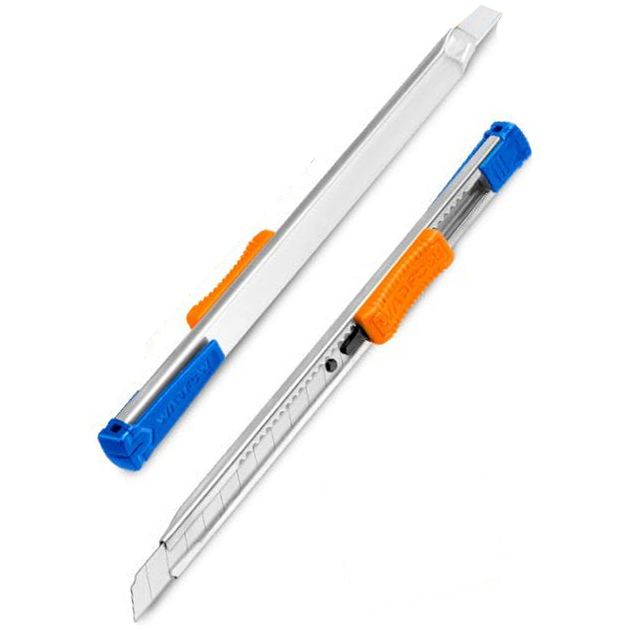 Wadfow WSK1509 Snap-off Blade Knife (Stainless Body) | Wadfow by KHM Megatools Corp. Wadfow WSK1509 Snap-off Blade Knife (Stainless Body) | Wadfow by KHM Megatools Corp.